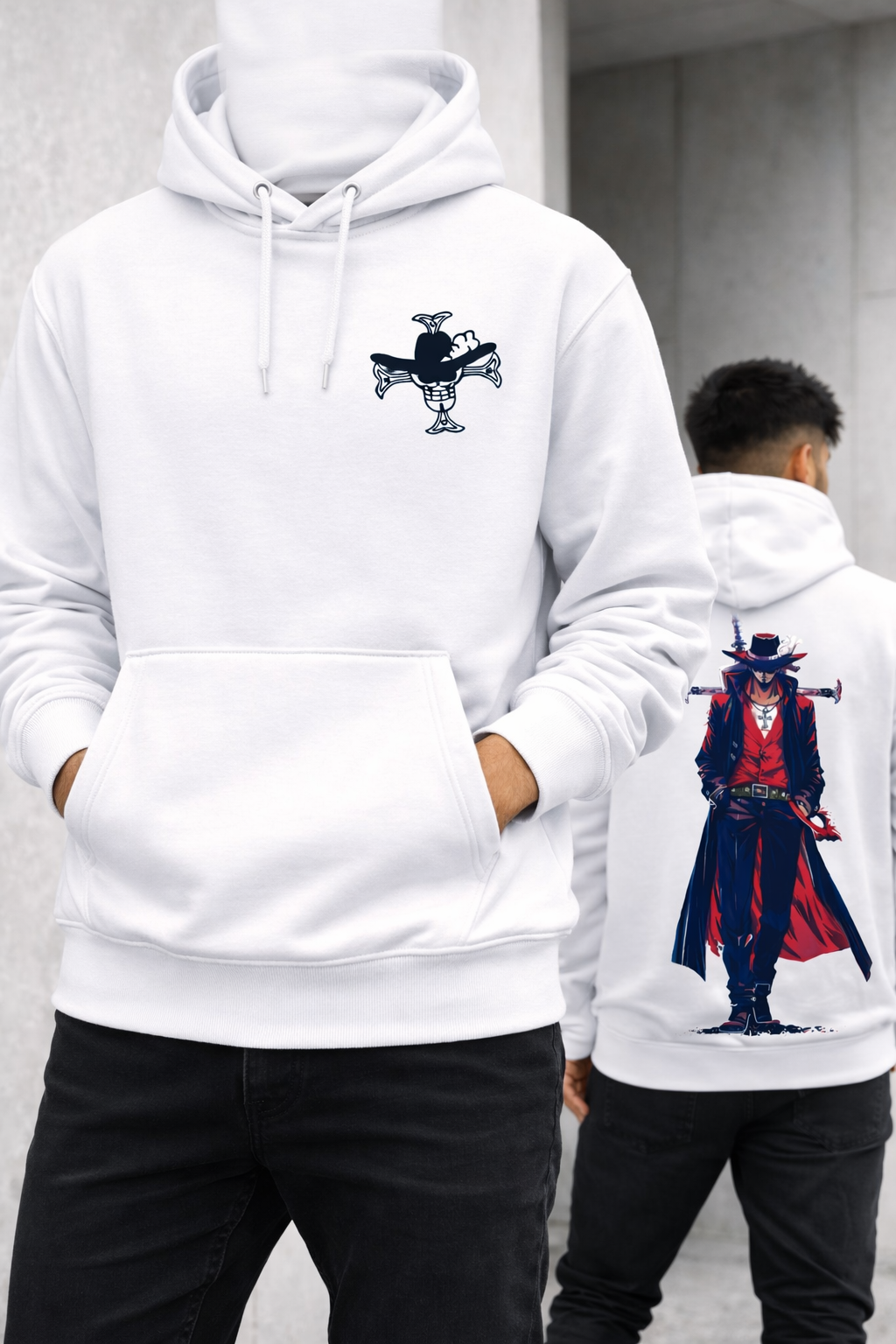White Hoodie